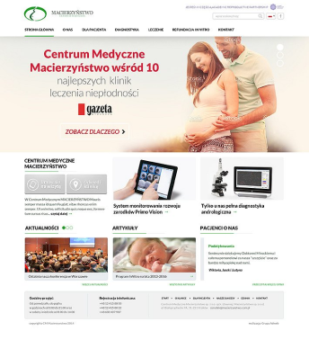 Strona internetowa przychodni